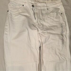 American Eagle Outfitters White Stretch Jeans